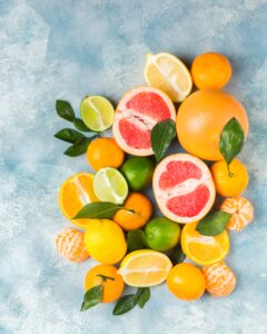 Citrus fruits for pregnant woman.