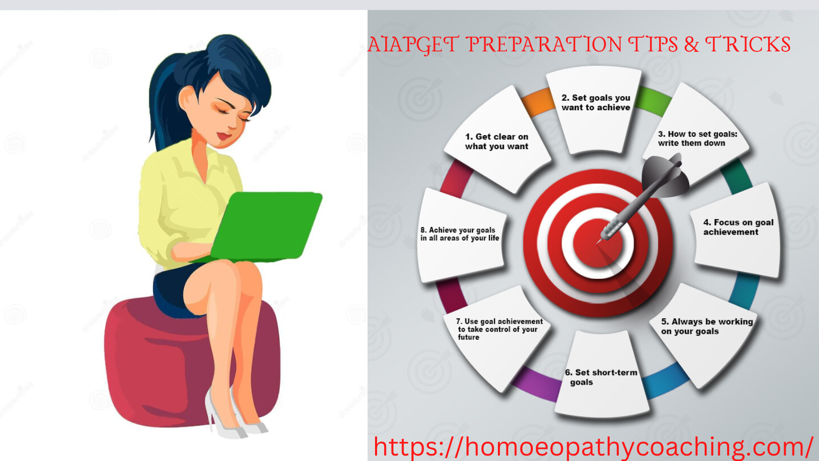 Tips and tricks for AIAPGET Homoeopathy