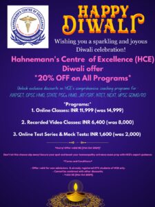 Diwali offer discount course fee